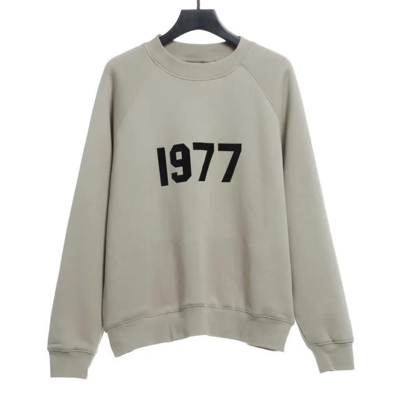 Ess3nt1als F0G 1977 flocking plus fleece sweater