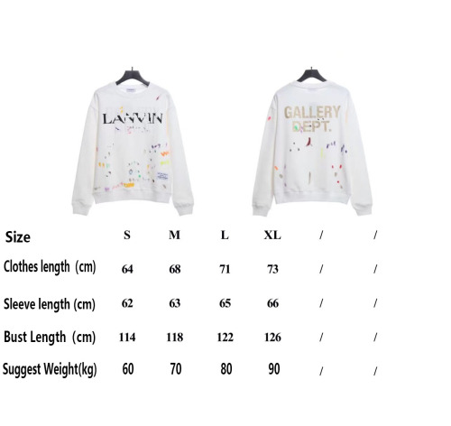 L-NV1N✖️G-ll3ry D3pt Limited Capsule Collection-Splash ink hand-painted sweater