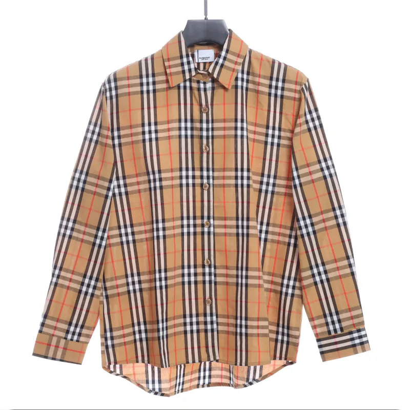 Bby Classic Plaid Long Sleeve Shirt