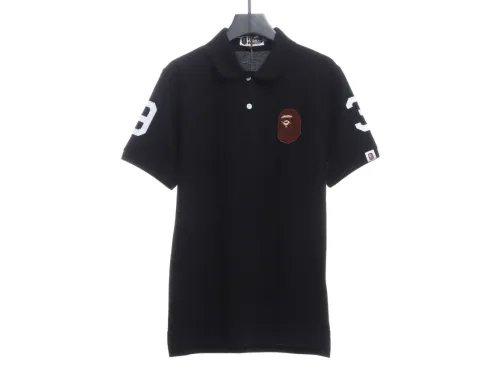 BAPE ape head towel embroidered POLO