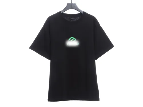 B-l3nc19ga M logo embroidered short sleeves