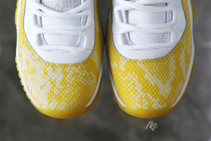 Air Jordan 11 Low “Yellow Snakeskin” 2023 (LN5 A1 Batch)