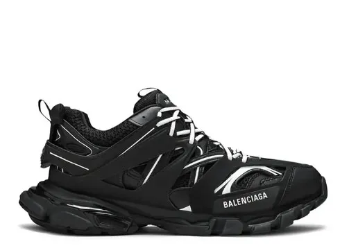Balenciag* Track Sneaker 'Black White'