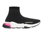 Balenciag* Speed Trainer Clearsole Pink