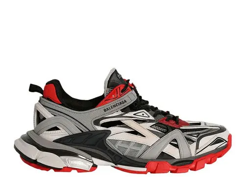 Balenciag* Track 2 'Grey Red'