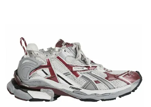 Balenciag* Runner Burgundy