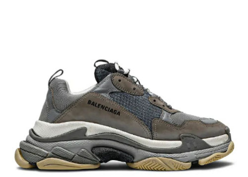 BALENCIAG*  TRIPLE S SNEAKER 'GREY' (2018 REISSUE)