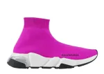 Balenciag* Wmns Speed Clear Sole Trainer 'Fuchsia'