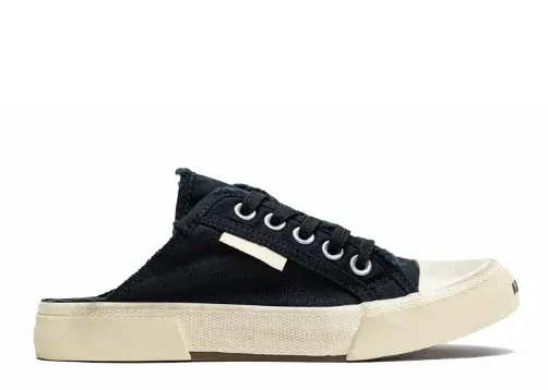 Balenciag* Paris Sneaker Mule In Black