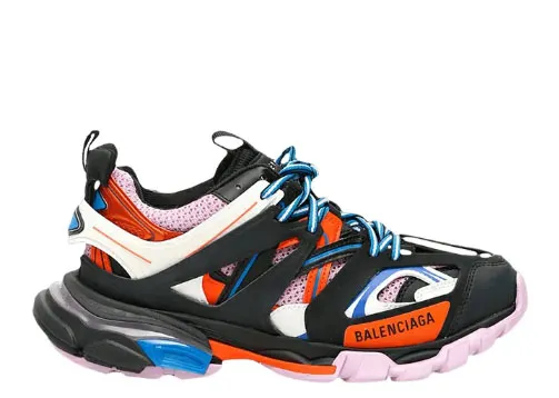 Balenciag* Wmns Track Trainer 'Black Orange Pink'