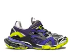 Balenciag* Track 2 Trainer Purple Yellow