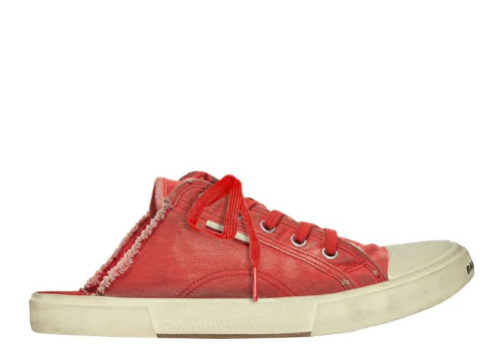 Balenciag* PARIS SNEAKER MULE IN RED