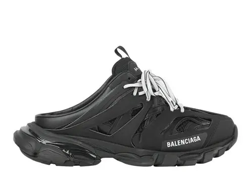 Balenciag* Track Mule 'Black'