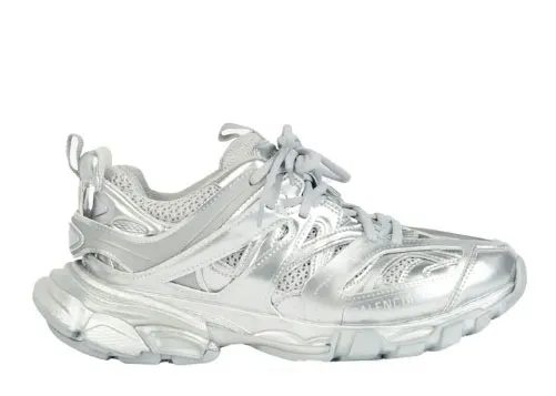 Balenciag* Track Trainer 'Silver'