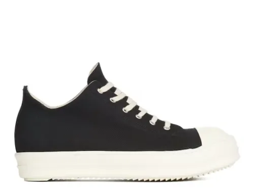 R!ck Owens DRKSHDW Black Denim Low