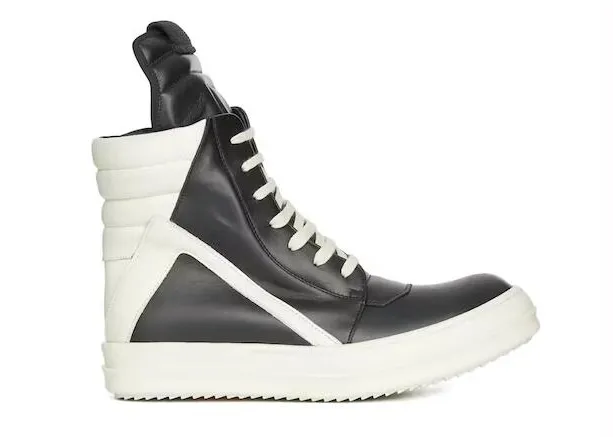 R!ck Owens Strobe Geobasket High Black Milk
