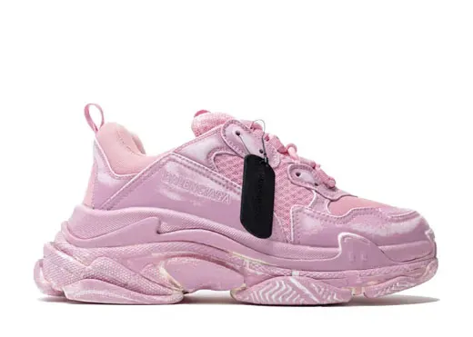 Balenciag* Wmns Triple S Sneaker 'Faded Pink'