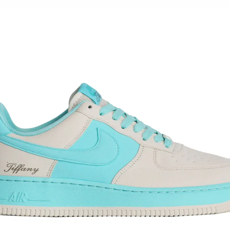 Custom Tiffany x Air Force 1 White Blue
