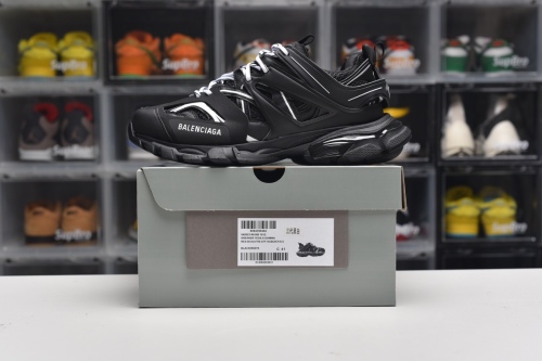 Balenciag* Track Sneaker 'Black White'