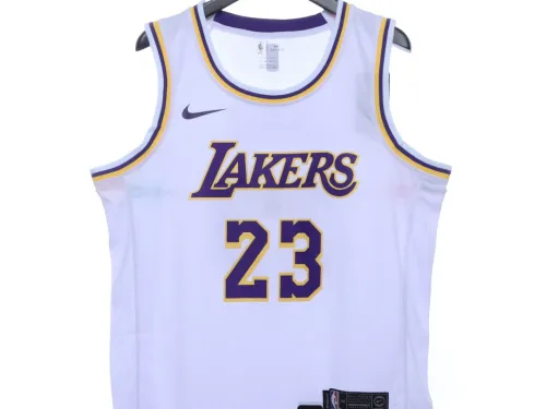 James Lakers home jersey No. 23