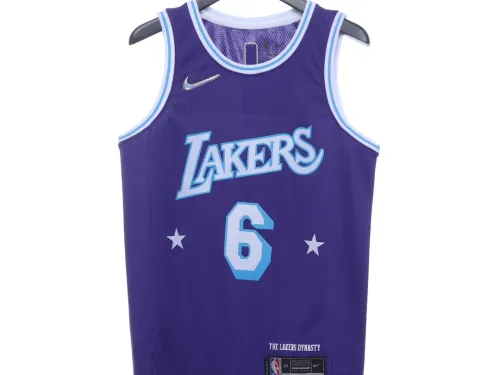 NBA Lakers James James No. 6 jersey