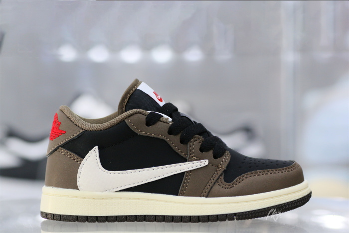 Travis Scott X Air Jordan 1 Low 'Cactus Jack'  Kid