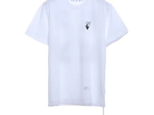 OW Caravaggio black and white religious short sleeves