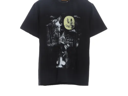 DREW full moon printed smiley face short sleeves