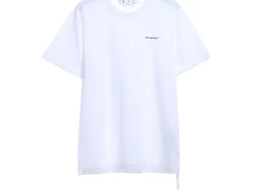 OW graffiti brush zebra crossing short sleeve