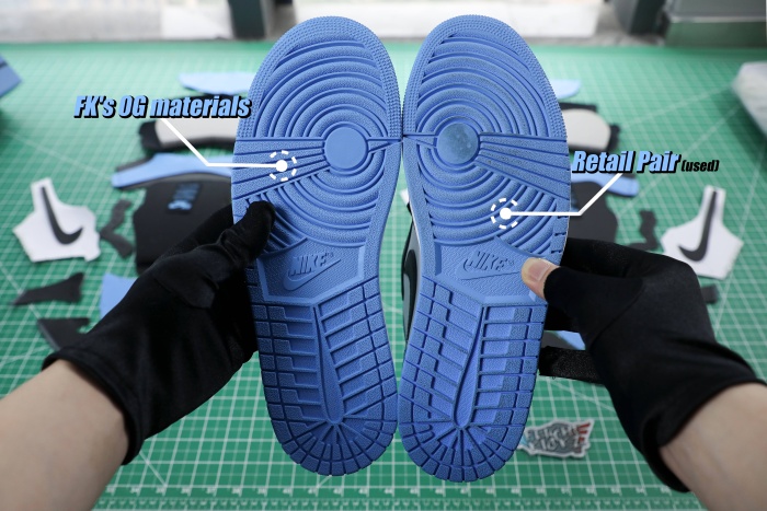 Air Jordan 1 Retro High OG University Blue UNC 2023  (LN5 A1 Batch)
