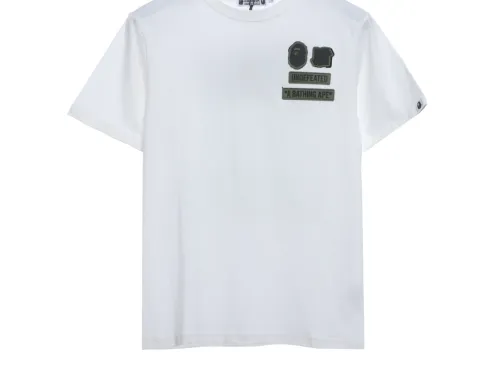 BAPE co-signed UDF Velcro short sleeves