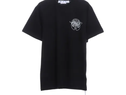 OW palm arrow print short sleeves
