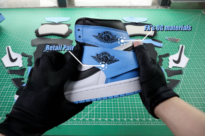 Air Jordan 1 Retro High OG University Blue UNC 2023  (LN5 A1 Batch)