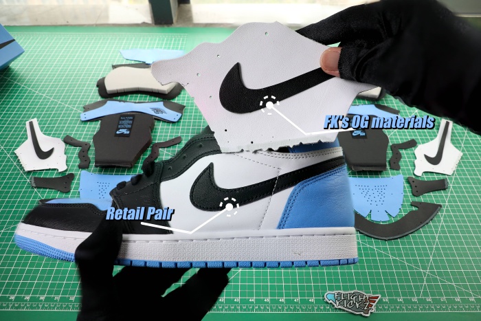 Air Jordan 1 Retro High OG University Blue UNC 2023  (LN5 A1 Batch)