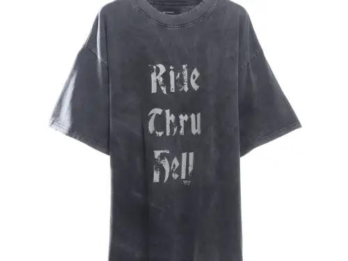 Represent makes old washing letters with short sleeves