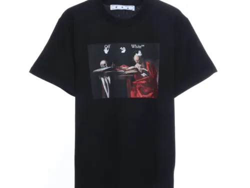 OW red religious short sleeve
