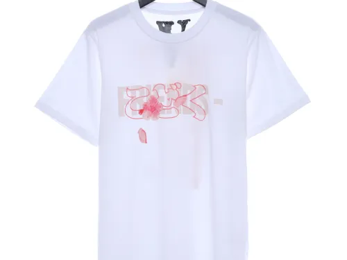 VLONE Sakura Cherry Blossom Print Short Sleeves