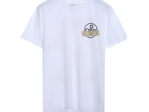 OW tape arrowhead printing short sleeves