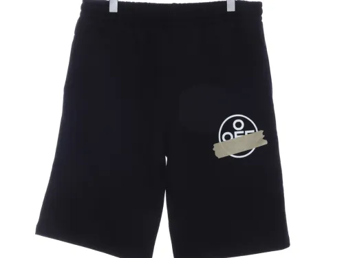 OW striped printed shorts