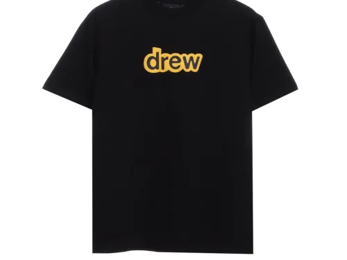DREW logo letter printing short sleeves
