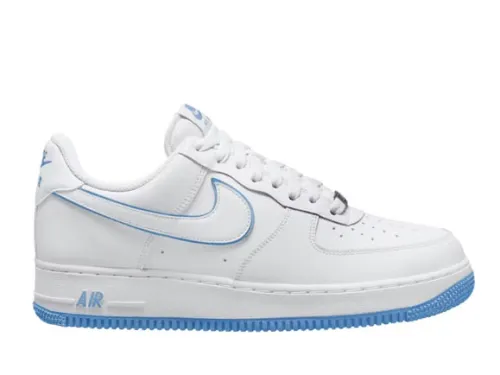 Nike Air Force 1 '07 Low White University Blue Sole