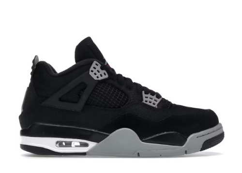 Air Jordan 4 Retro SE Black Canvas