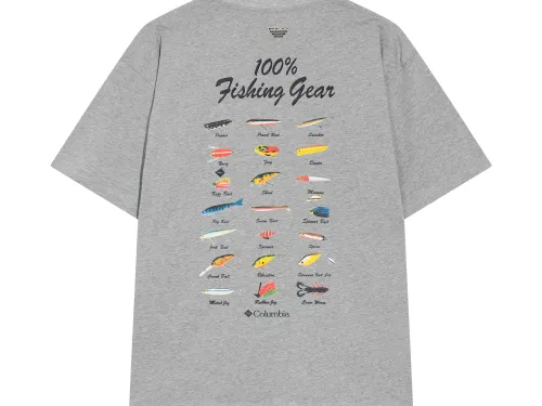 Fish bait map short sleeves