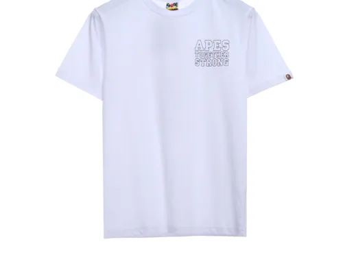 BAPE colorful camouflage printing short sleeves