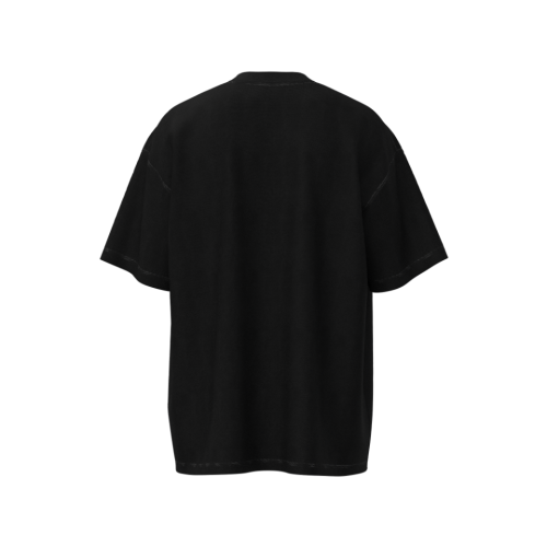 Fear Of God / Essentials style Vintage style purple cloud scene with short sleeves