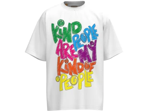 Gallery Dep Crayon hand-painted printing short sleeves
