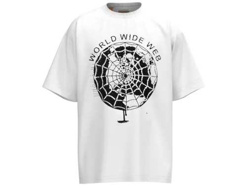 Gallery Dep Cobweb round printed short-sleeved T-shirt