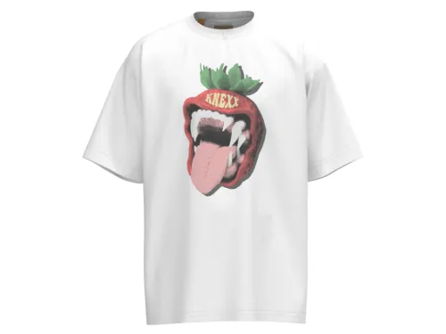 Gallery Dep Big teeth funny printing short sleeves