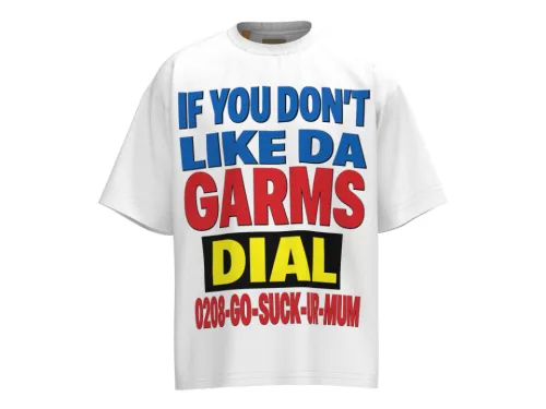 Gallery Dep Crayon hand-painted printing short sleeves