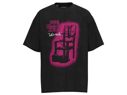 Gallery Dep Dark seat printing and washing to make old short sleeves